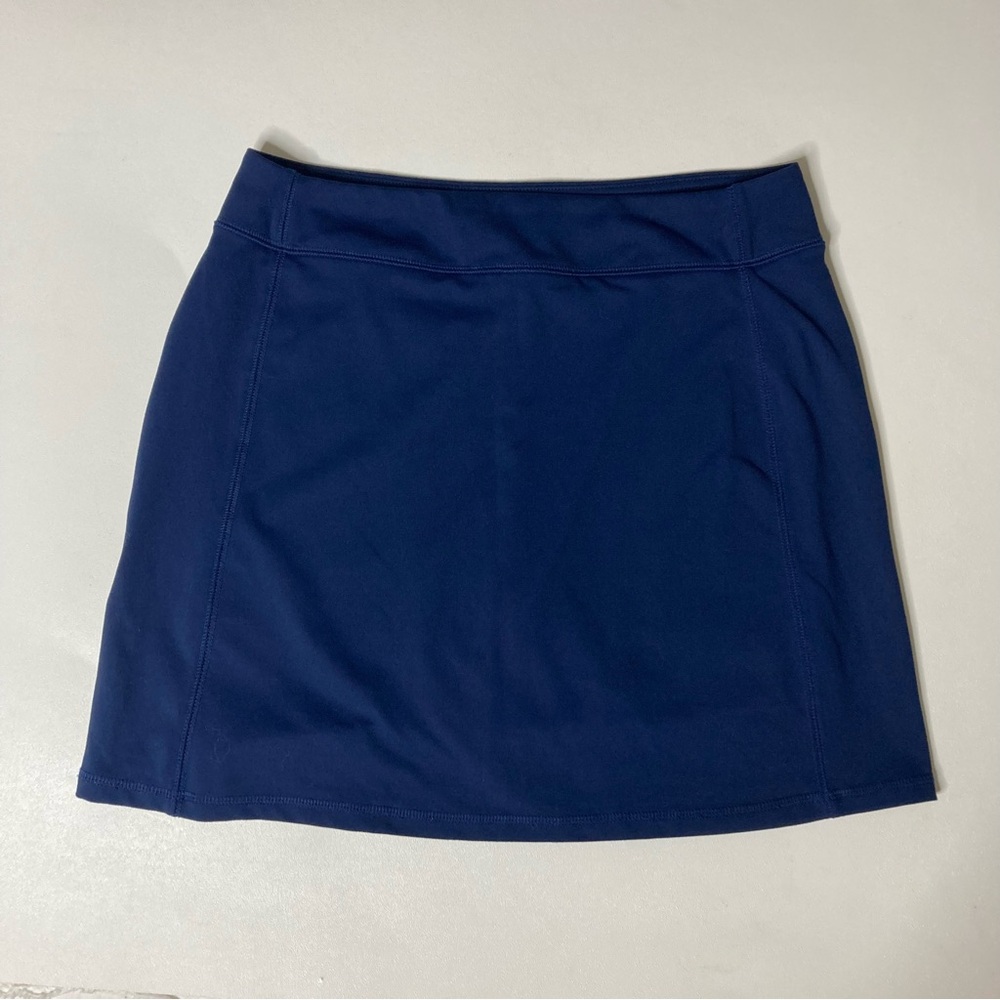 Lands End Navy Blue Athletic Skort Womens Size S 6-8